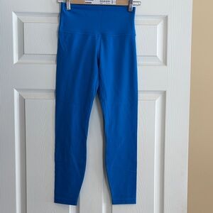 Lululemon Athletica Align 25 Vibrant Blue Leggings
